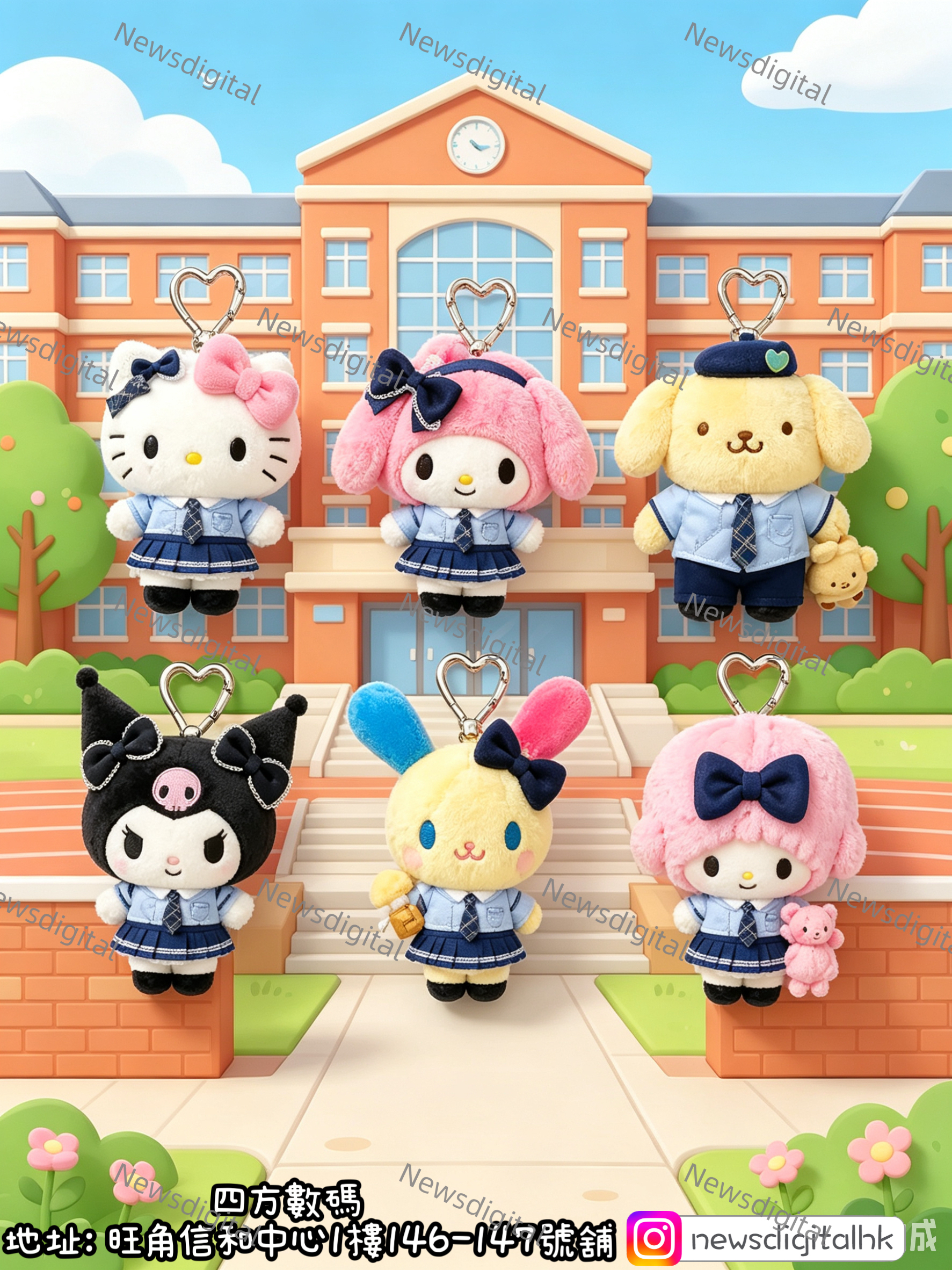 ［五月底到貨］Sanrio 校園校服系列