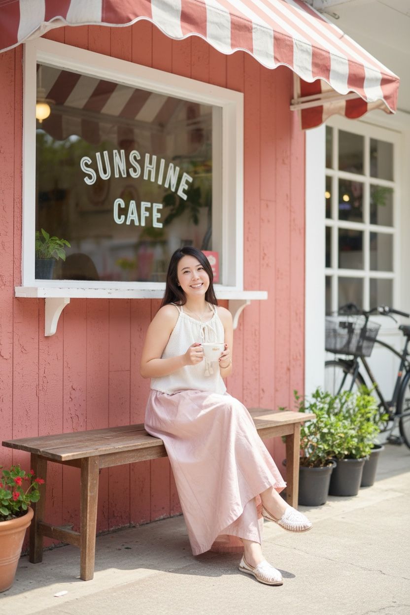 1635 Rose A-Line Pants 39"