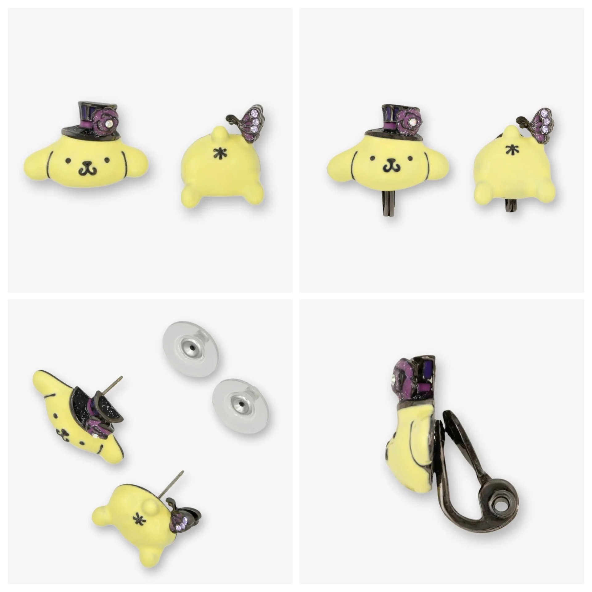 日本預訂📍日本Anna Sui x 布甸狗得意系列 - 耳環/戒指/手鏈/頸鏈 不包郵