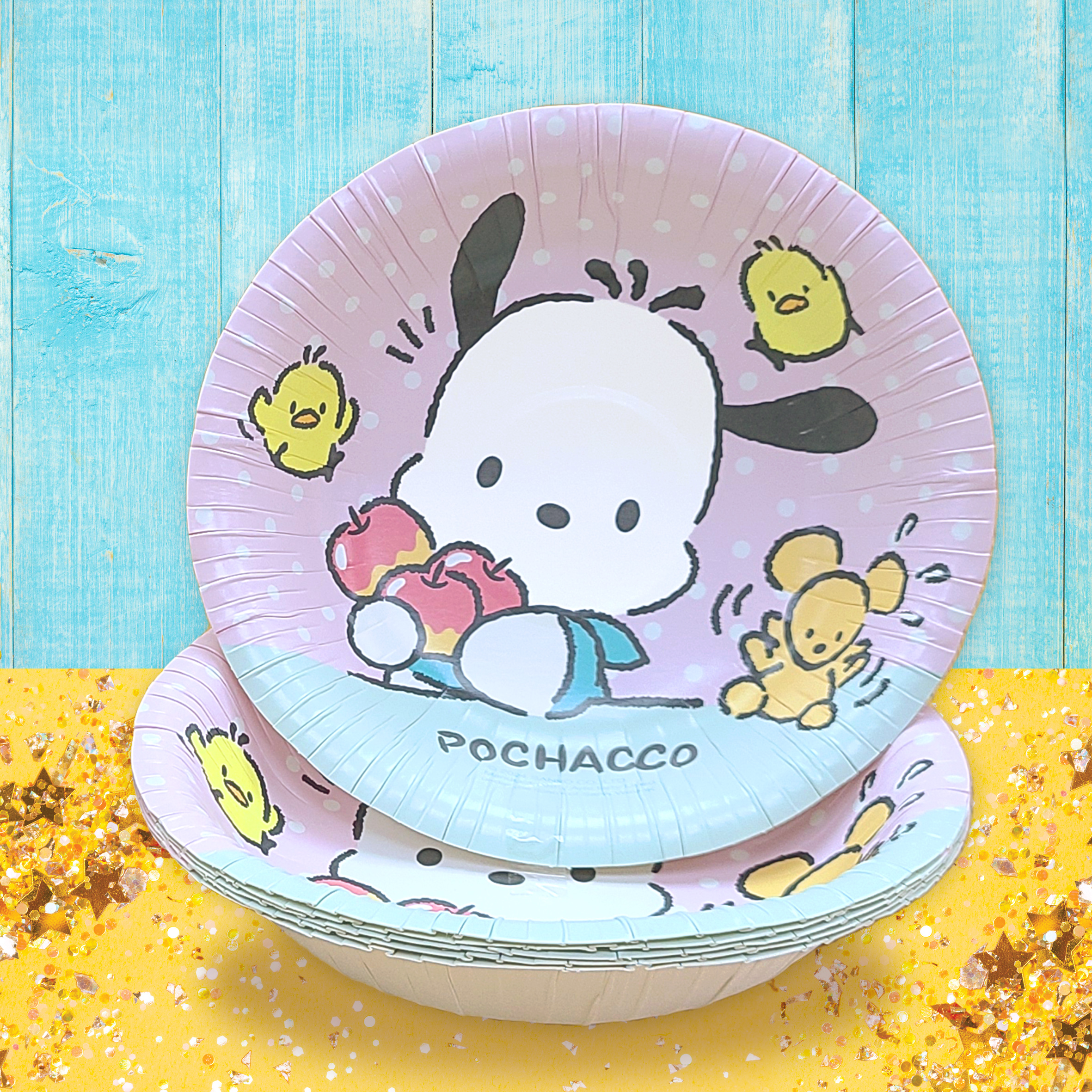 Sanrio Pochacco PC狗 16.5cm Paper Bowl  [Licensed by Sanrio]