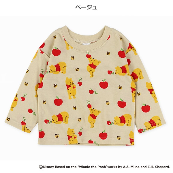 🇯🇵預訂 日本直送🇯🇵Winnie the pooh小熊維尼滿印長袖T恤