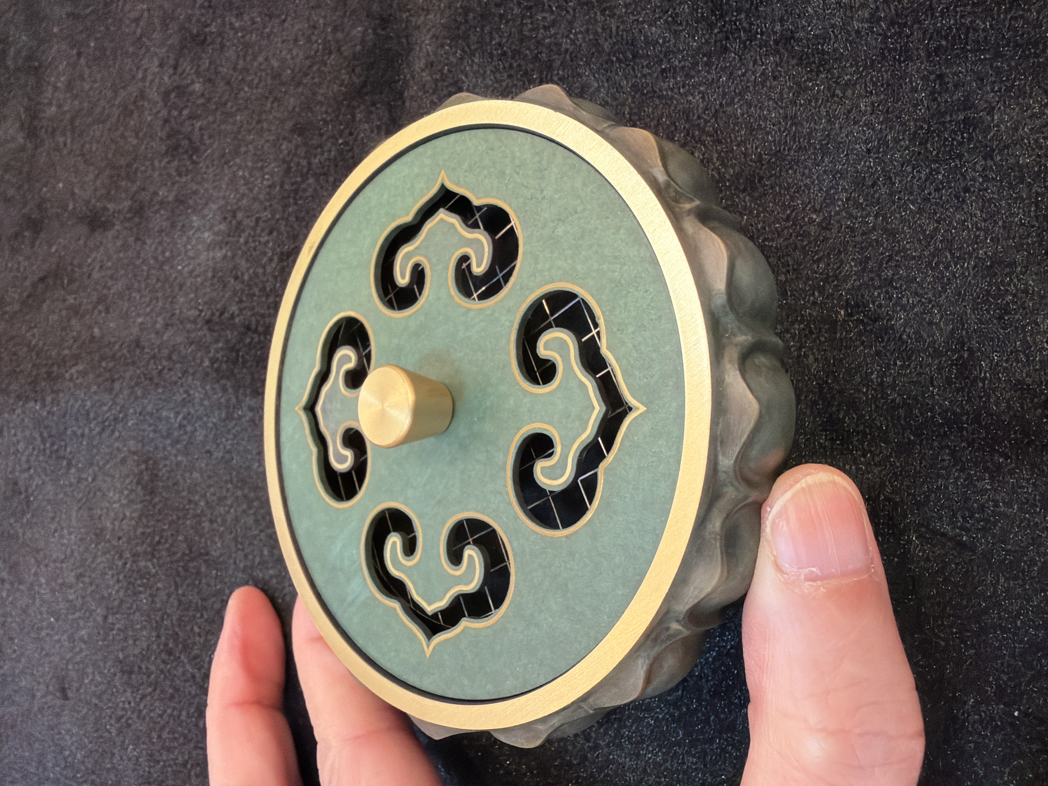 農曆年前巨獻-#144 蓮花盤香爐