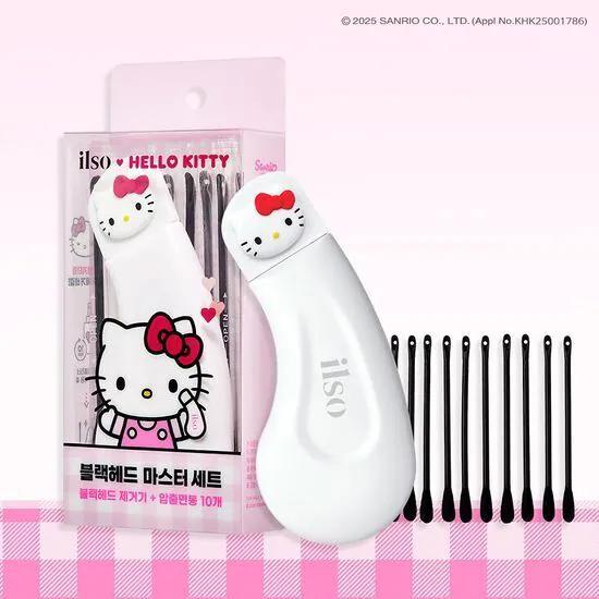 ilso x Hello Kitty 黑頭剷套裝