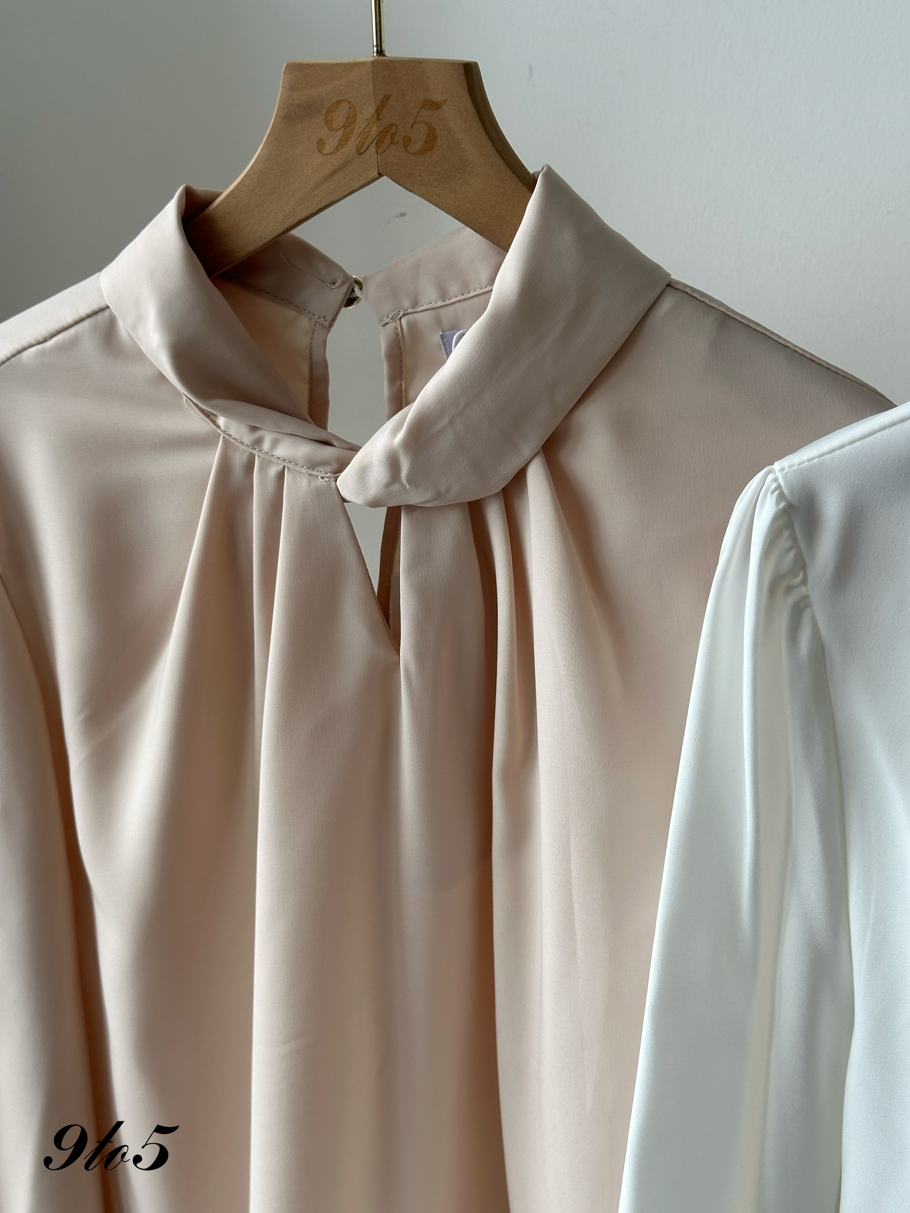T4309 Long Sleeve Mock Neck Shirt - 4 Colors 