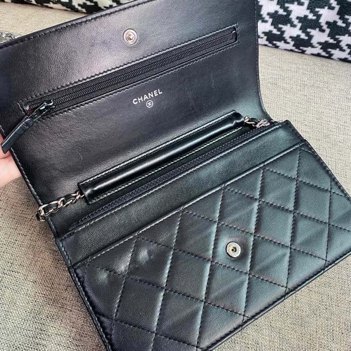 【預訂貨品】Chanel黑銀發財woc