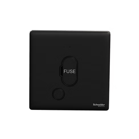 施耐德 Unica X 曜石黑 13AFuse有燈 接線蘇