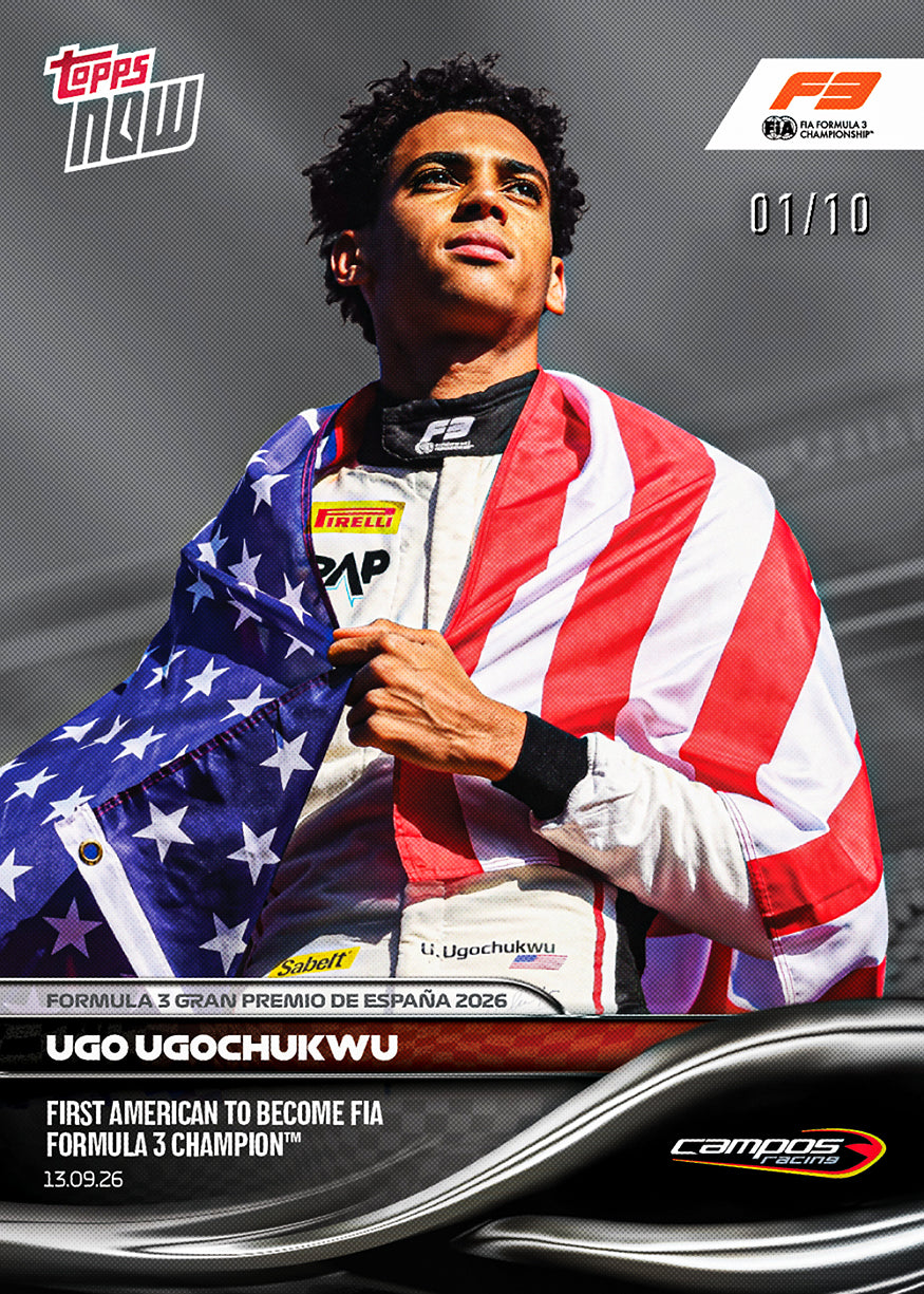 Ugo Ugochukwu - 2026 Formula 1® Topps NOW® #61【團購】