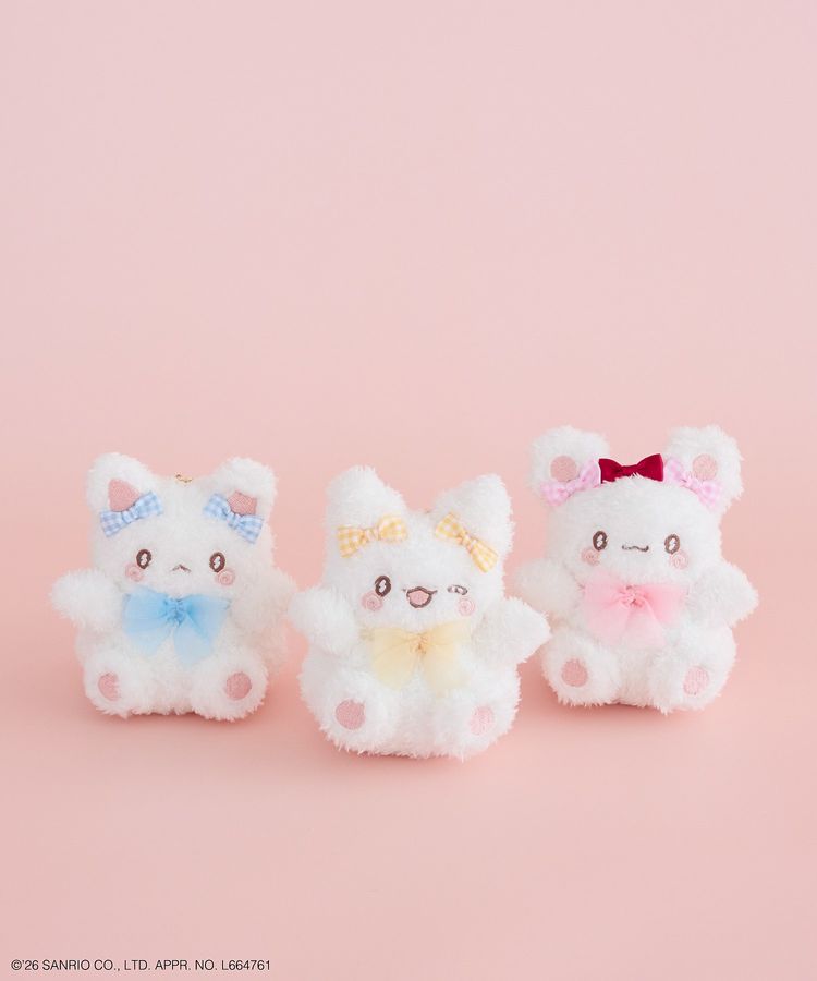 🎀【預訂】Hanamaruobake x Maison de FLEUR 公仔掛飾 W