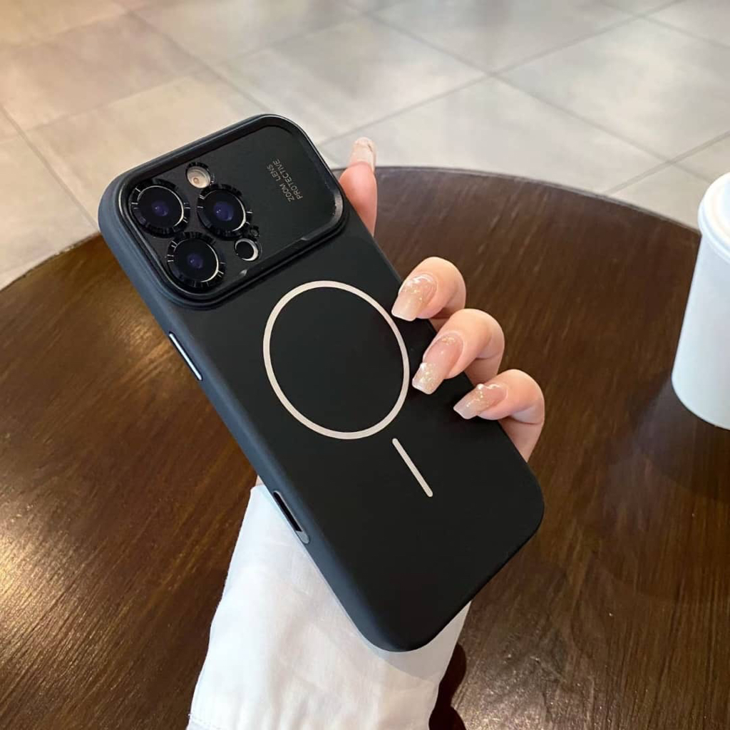 iPhone 16 Pro/ 16 Pro Max 原机精孔MagSafe磁吸壳 | 镜头全包防护 | 软边硬背 | 独立相机按键