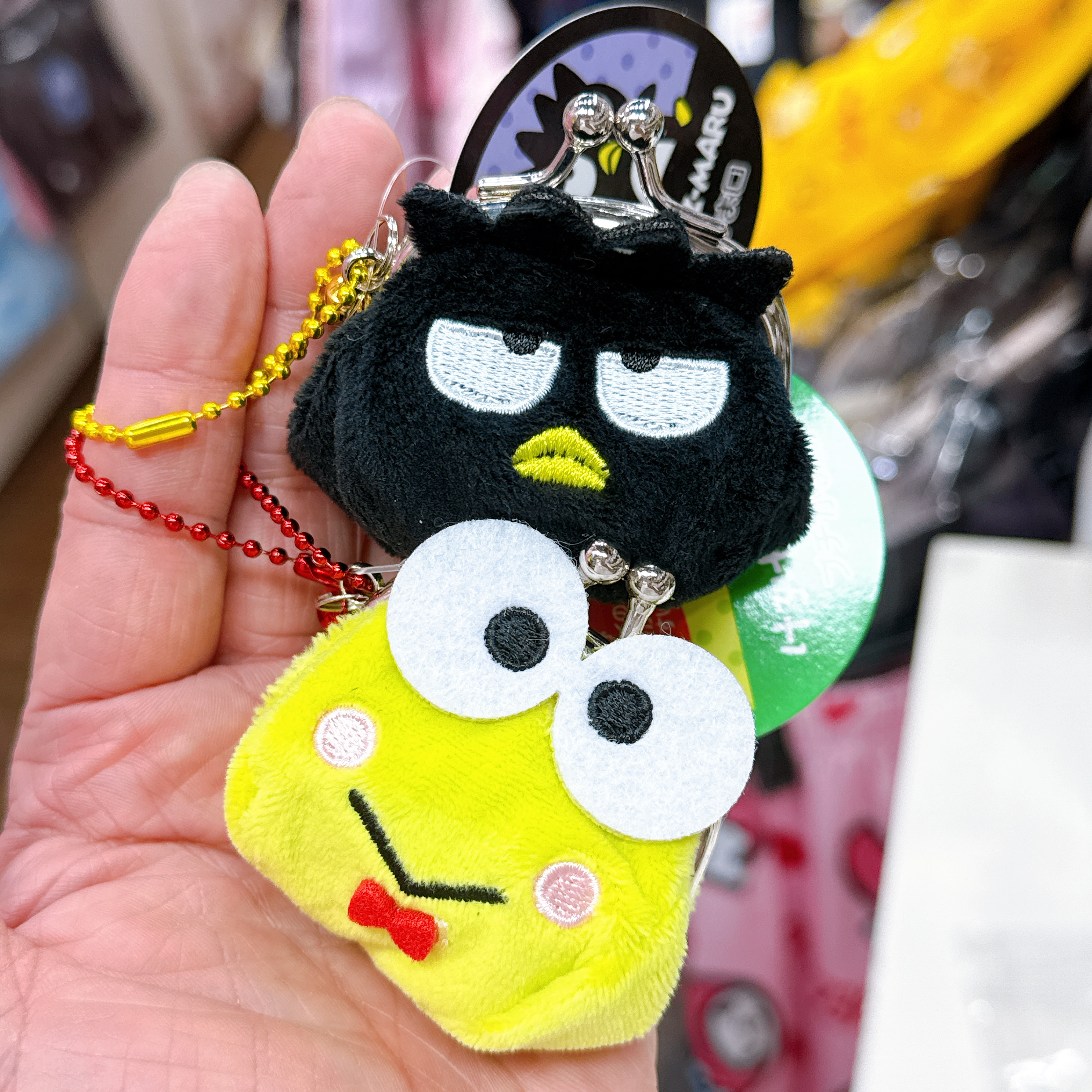 日本版Sanrio XO青蛙仔 迷你銀包掛飾
