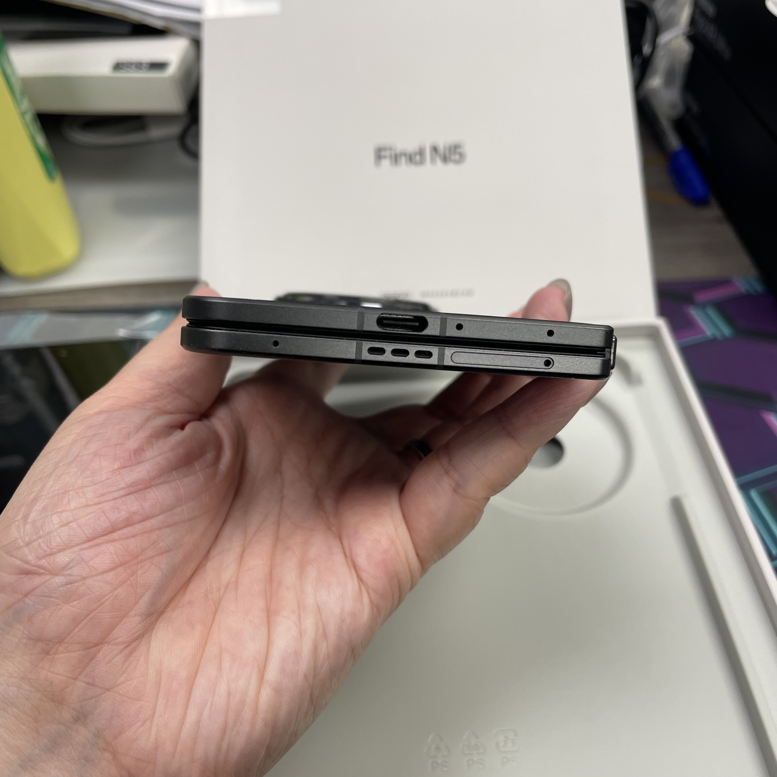 *7254 Oppo Find N5 完美機 16+512GB 黑色 black
