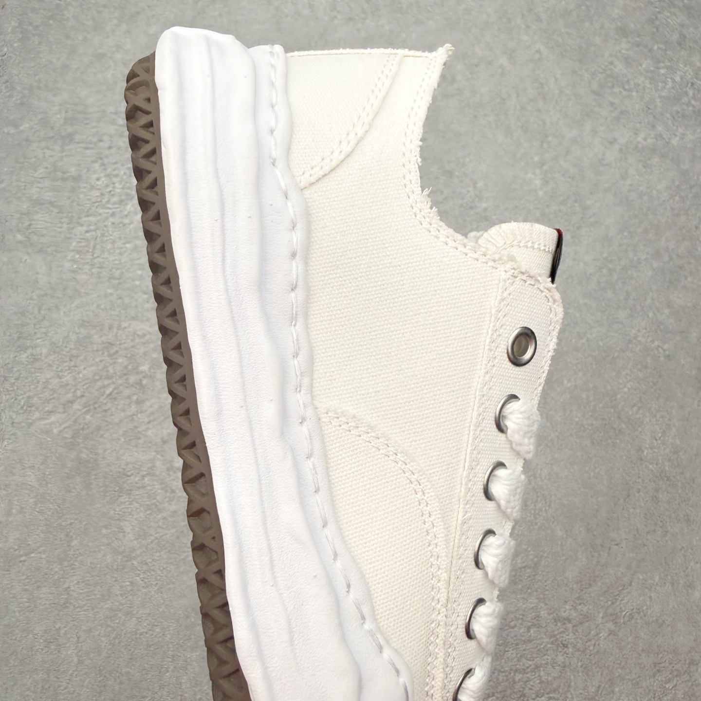 Maison Mihara Yasuhiro MMY "Hank" OG Sole Canvas Low-top Sneaker