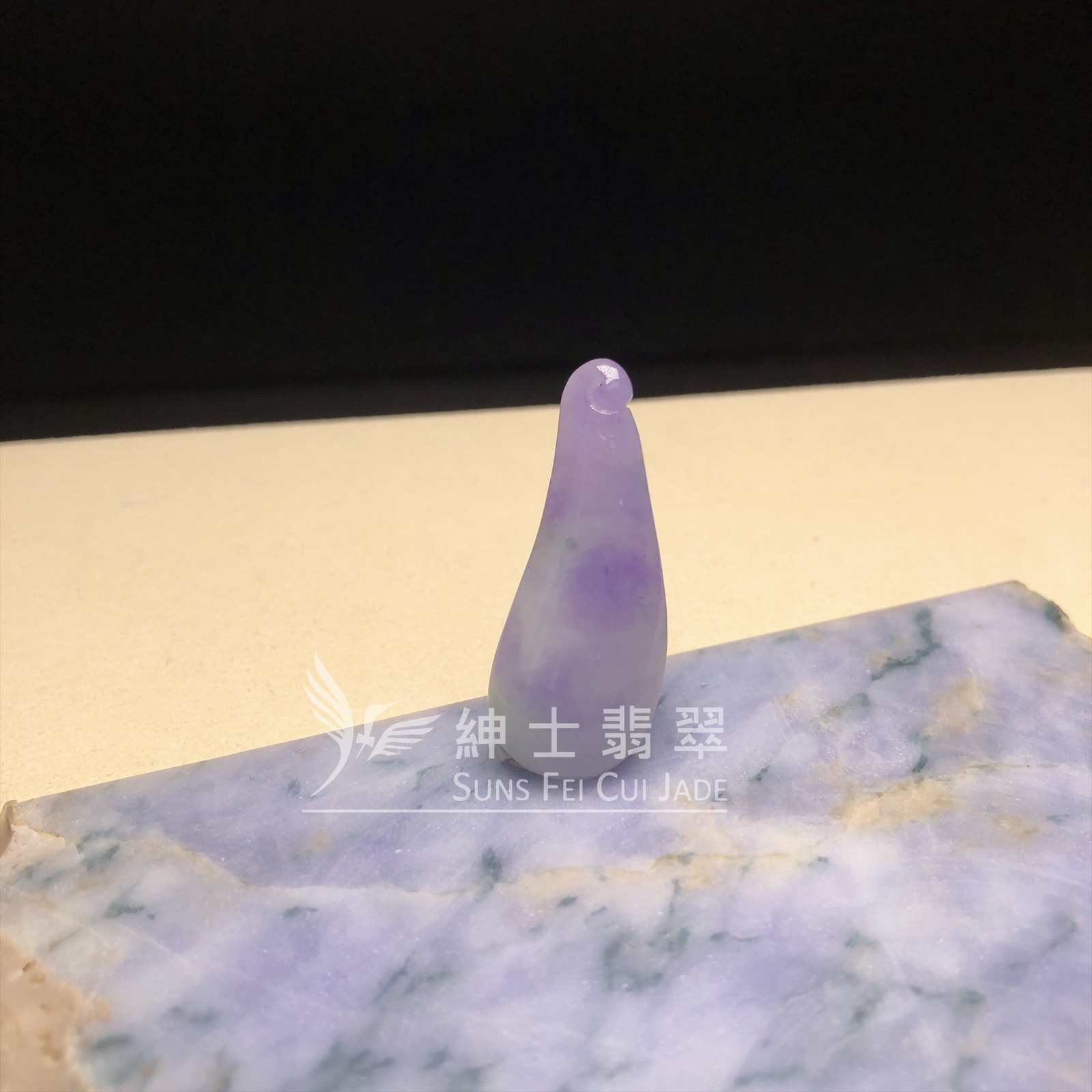 濃紫飄藍花福瓜  B08565