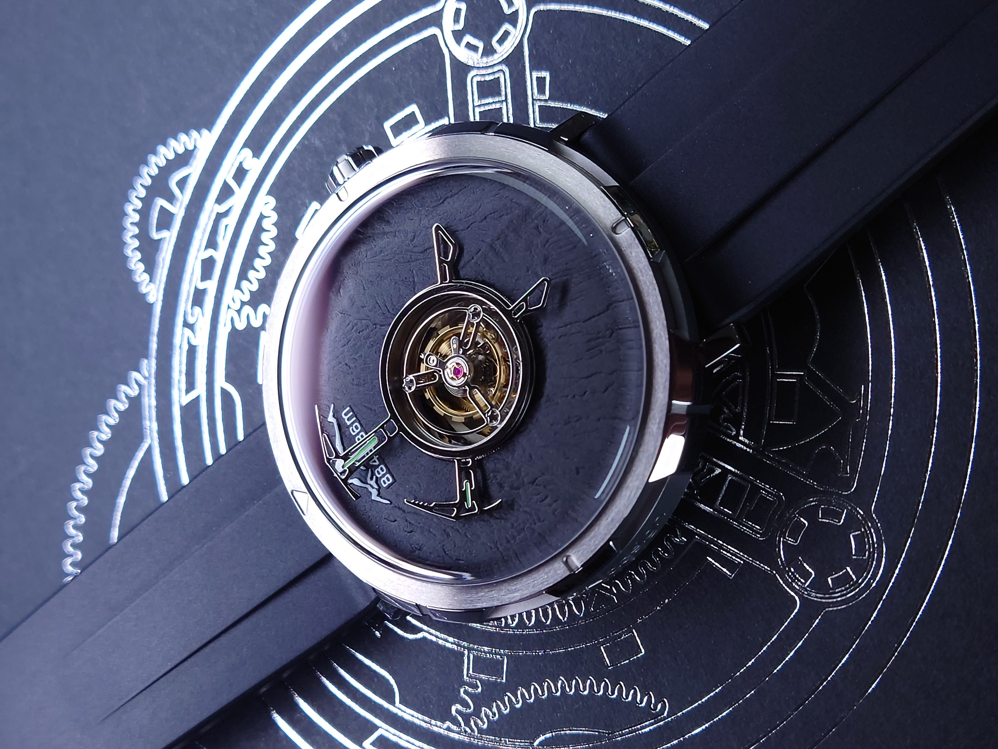 CIGA Design 中置陀飛輪珠峰紀念版機械錶 U053-TT02-6B