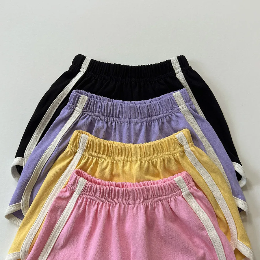 🇰🇷 Whitesketchbook | Dolphin線條短褲 4色