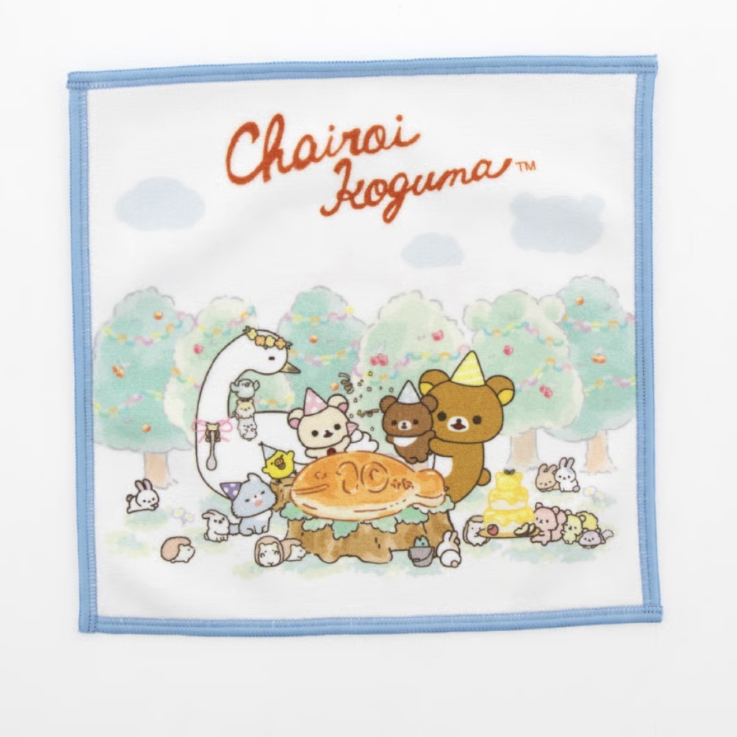 鬆弛熊 細佬熊限定 方巾｜預訂