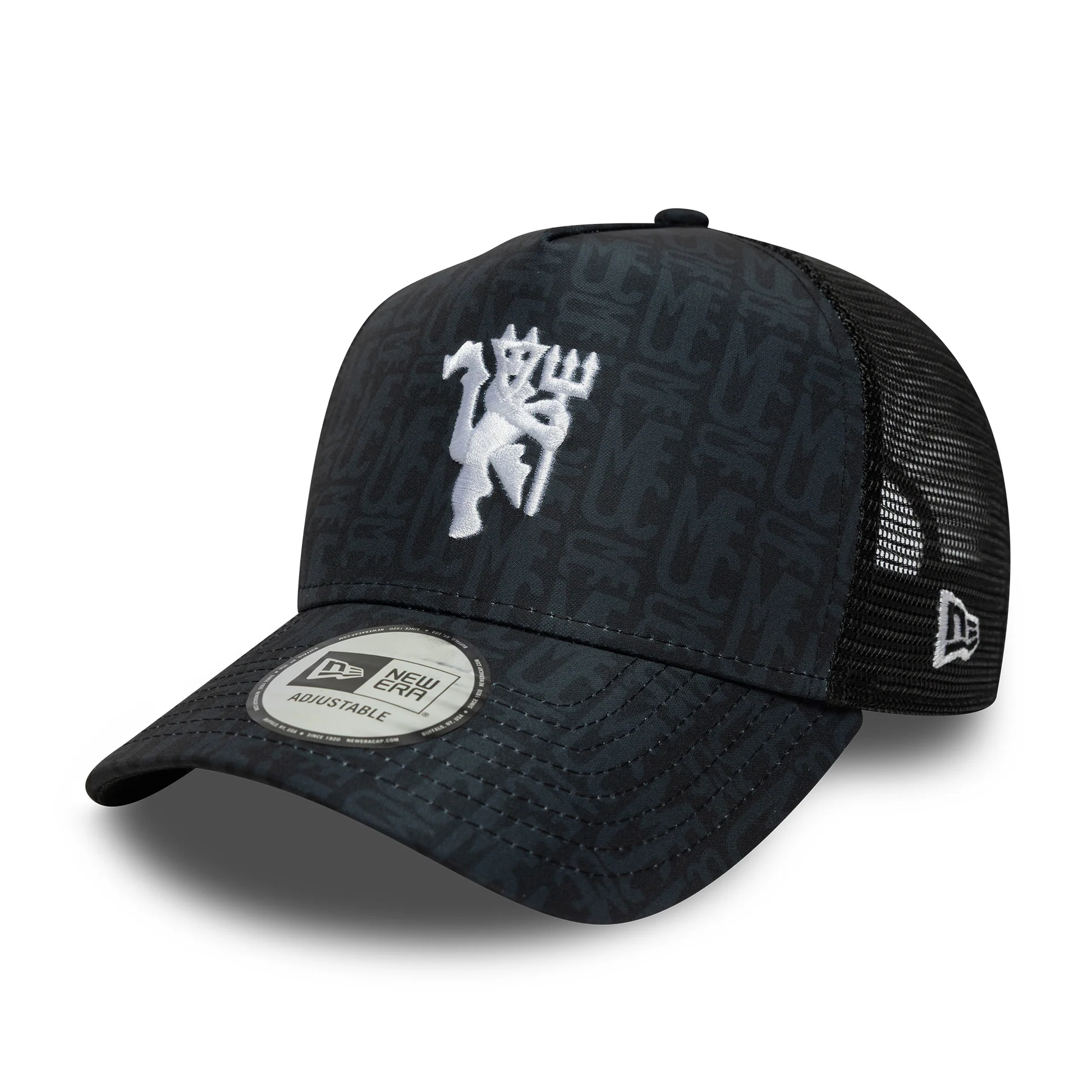 🧢 New Era Manchester United 曼聯 全印花 A-Frame 貨車帽 60771949