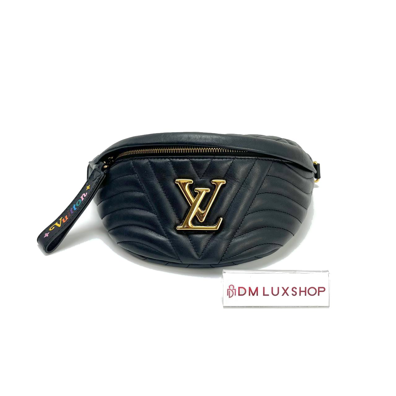 LV Black New Wave Bumbag