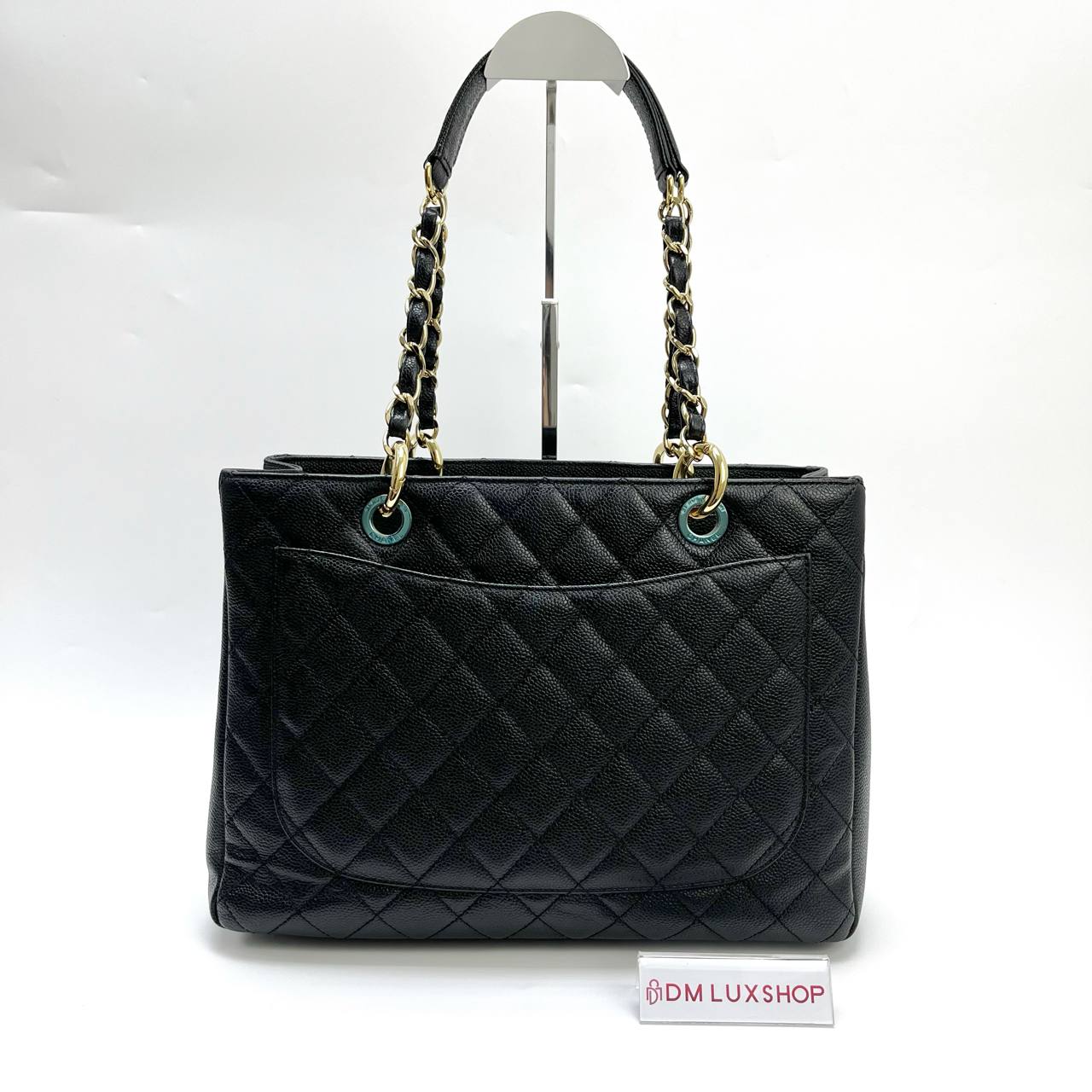Chanel Black Caviar GST GHW (Serial 17)