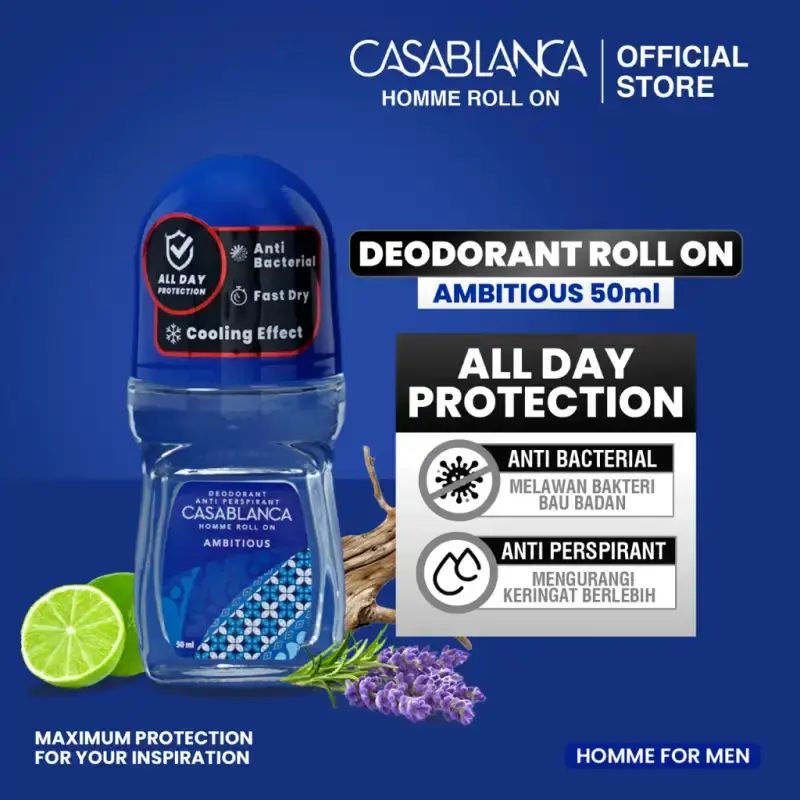 CASABLANCA MEN ROLL ON - BLUE