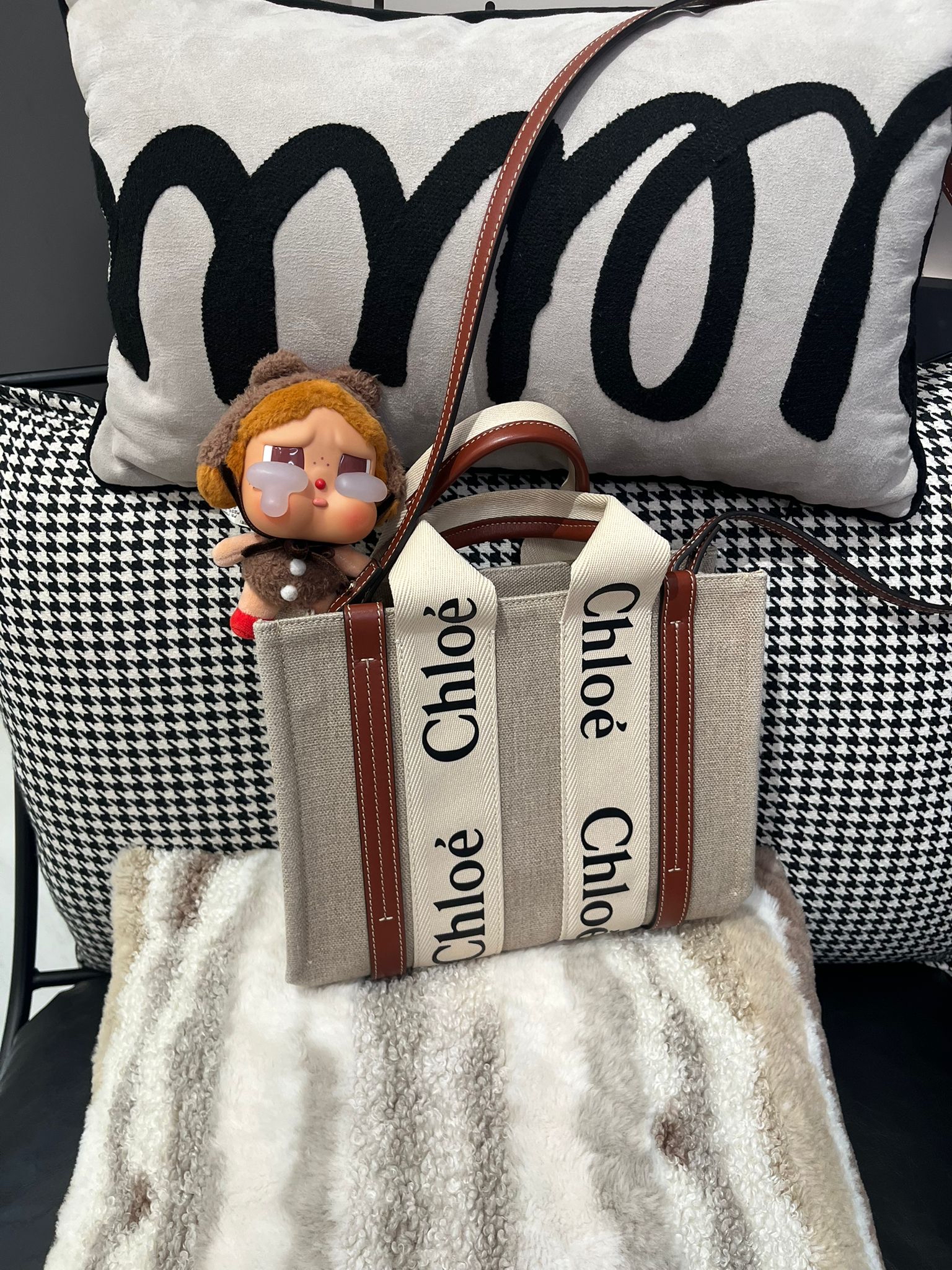 Chloe woody small shoulder bag 2way 100%Authentic,95%new✅dust bag 