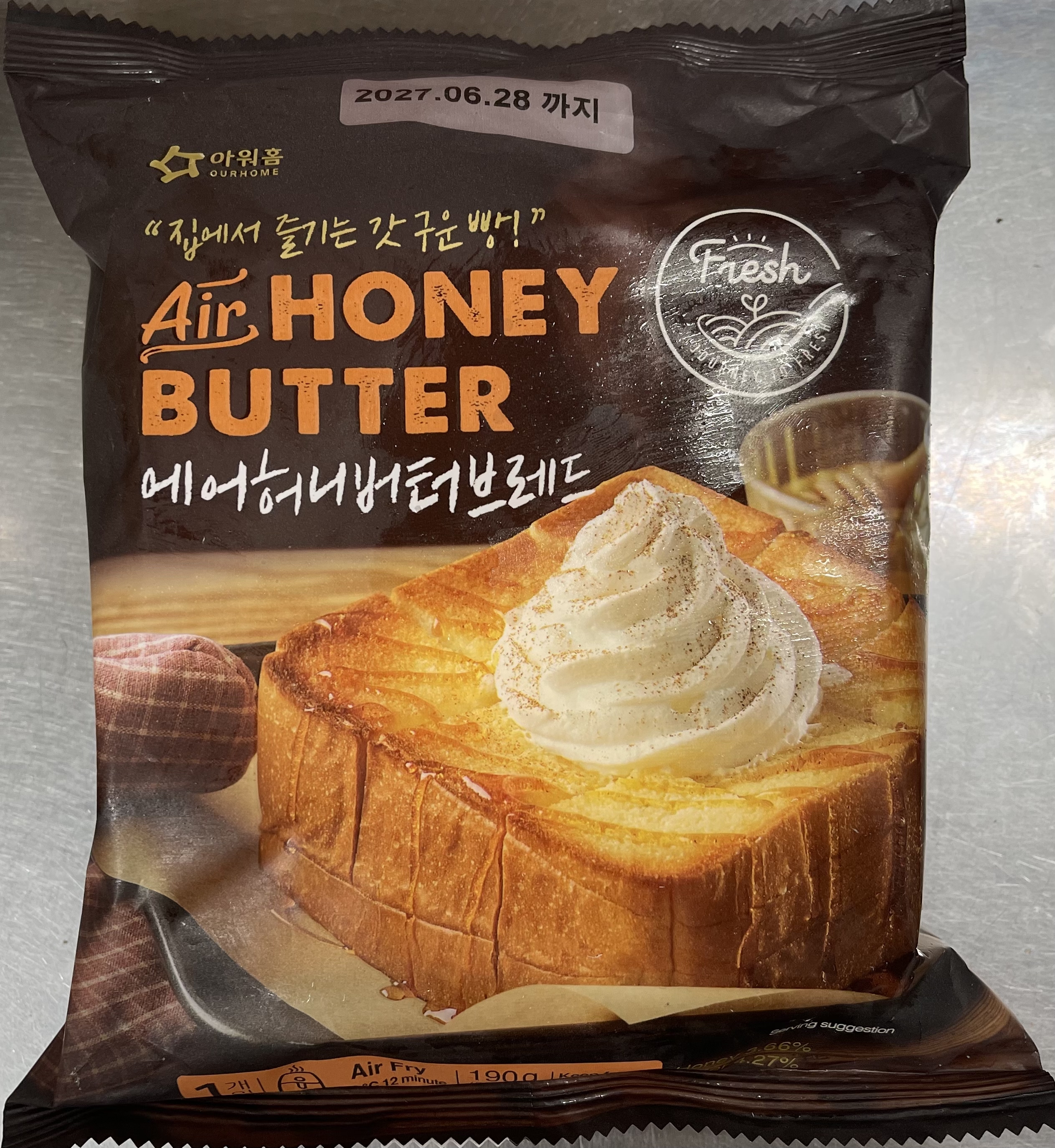 韓國蜜糖牛油吐司（190g）