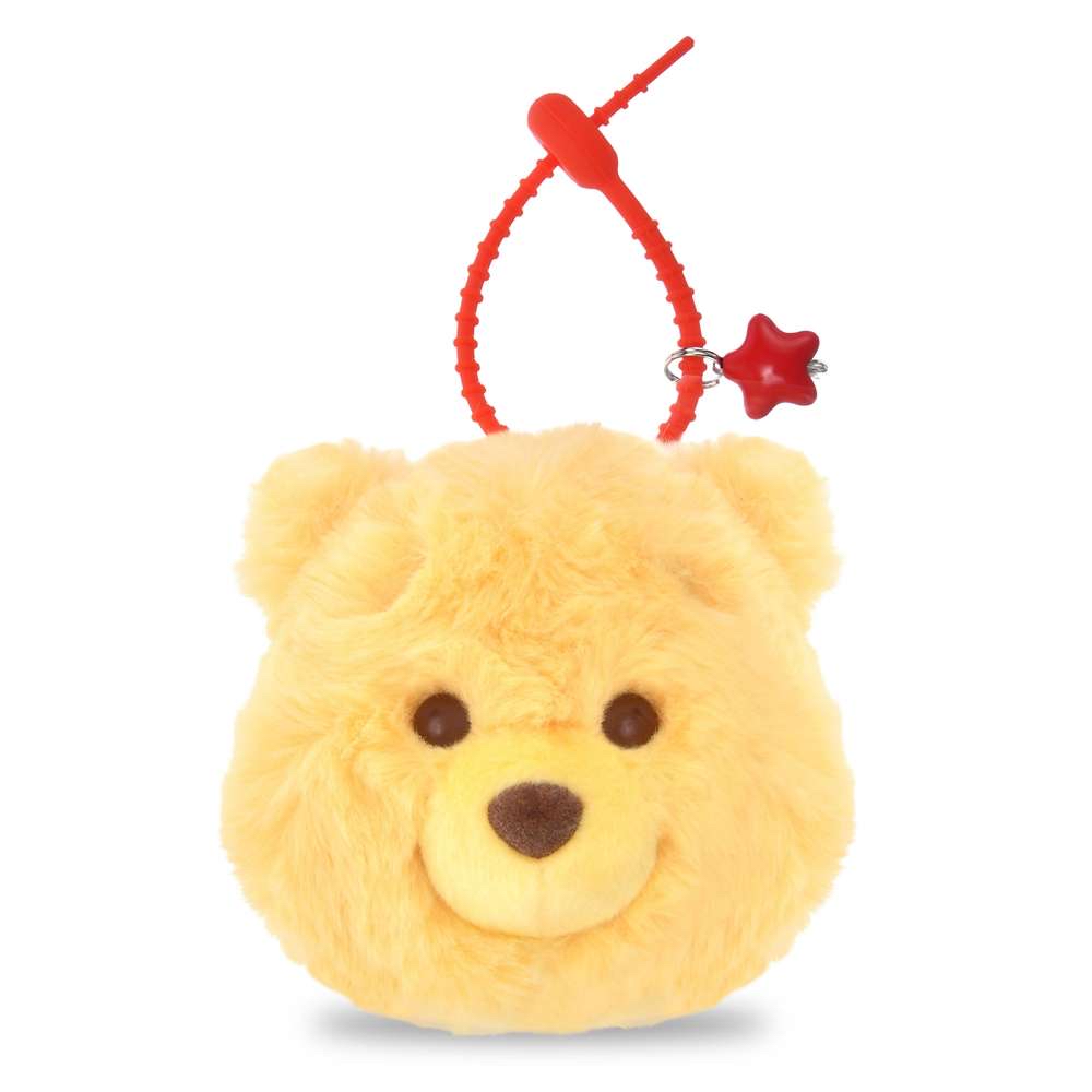 🎀【預訂】Disney Fuwamoko Face  公仔掛飾 - Pooh