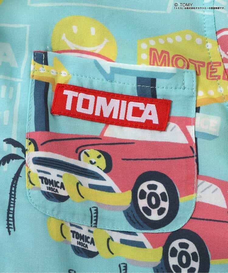 🇯🇵預訂 日本直送🇯🇵Breeze x Tomica系列兩色椰樹車車滿印夏威夷襯衫