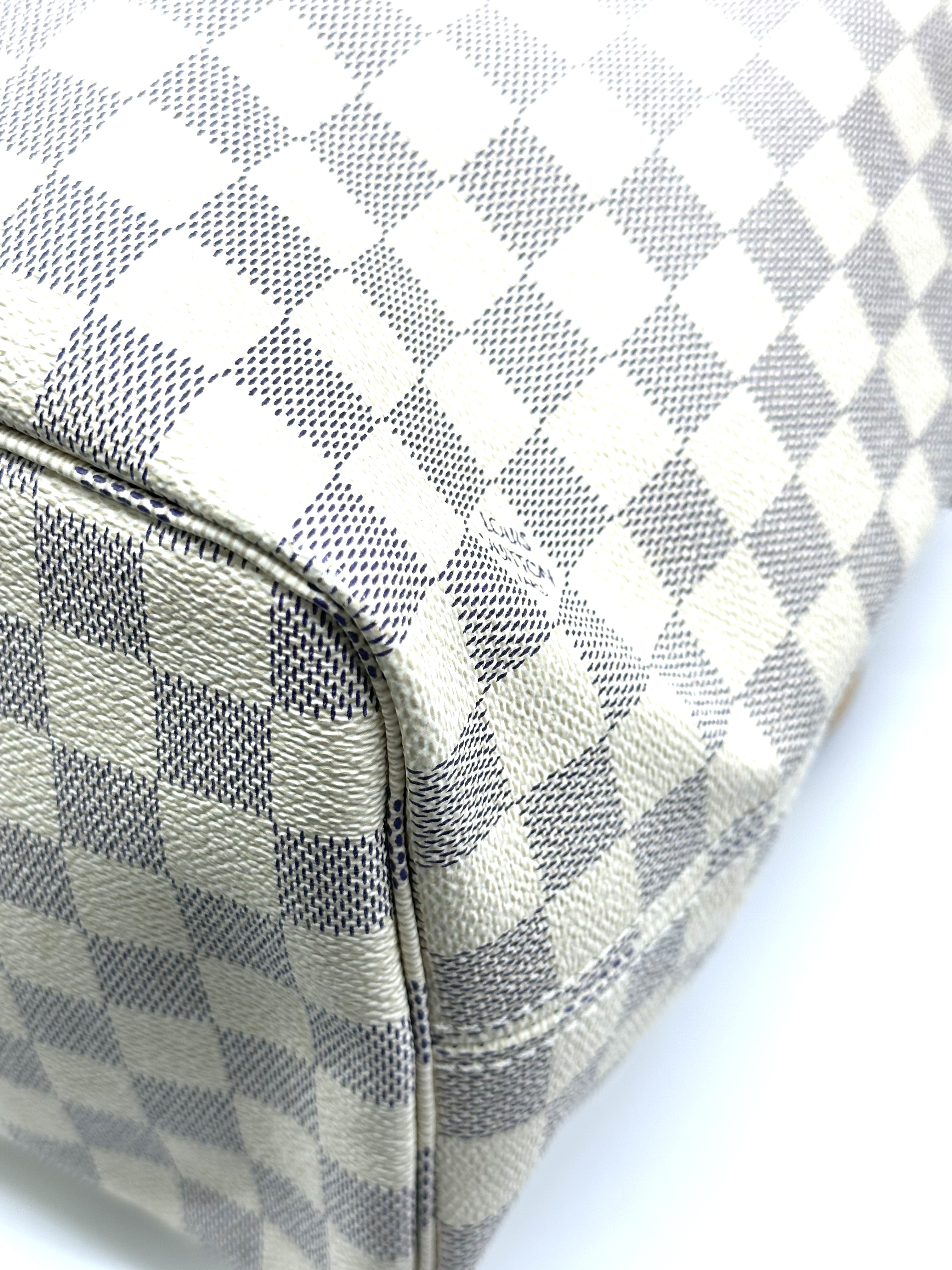 Pre-Owned Louis Vuitton Damier Azur Neverfull PM tote bag / Product Code: 26040901