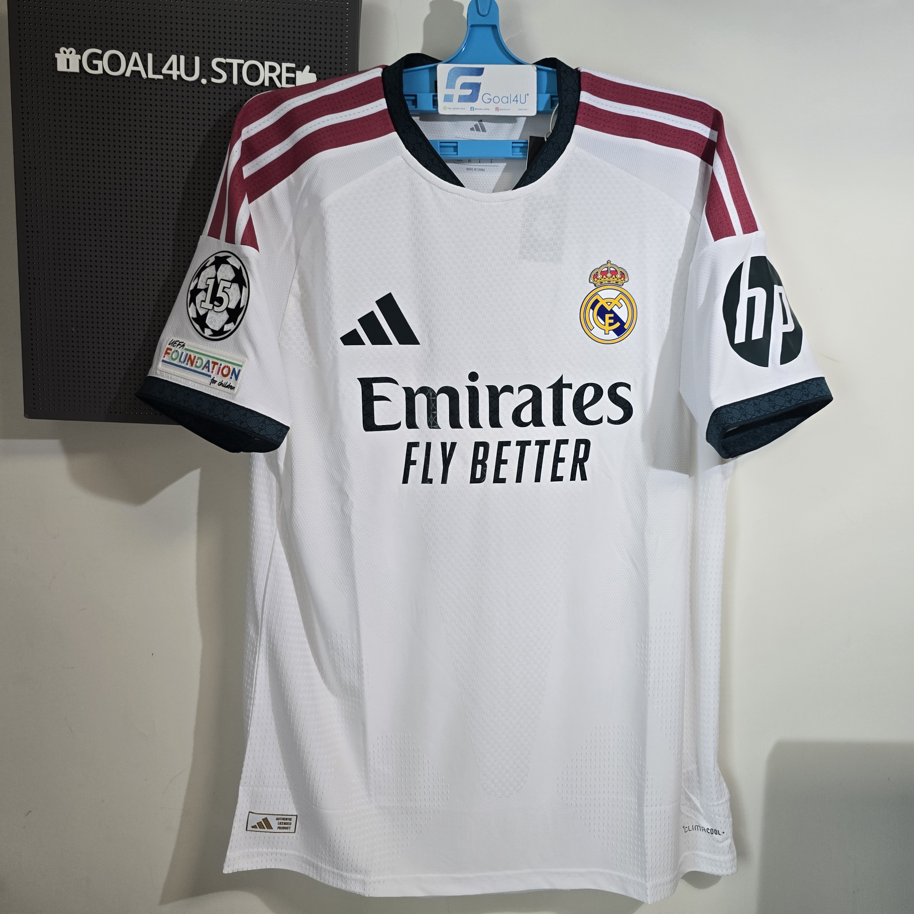 👑💎好比皇冠上鑽石與珍珠 Adidas Real Madrid 皇家馬德里 2026-27 主場球員版球衣 (可加印字章) JZ7218