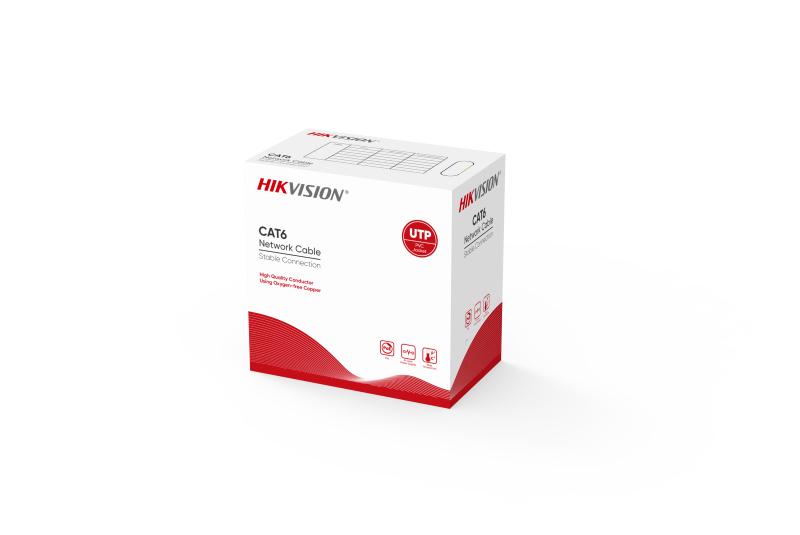 Hikvision 海康威視 DS-1LN6UZC0 CAT6 U/UTP Network Cable (Solid Copper, 0.5mm) (香港行貨)(此產品不包運費)