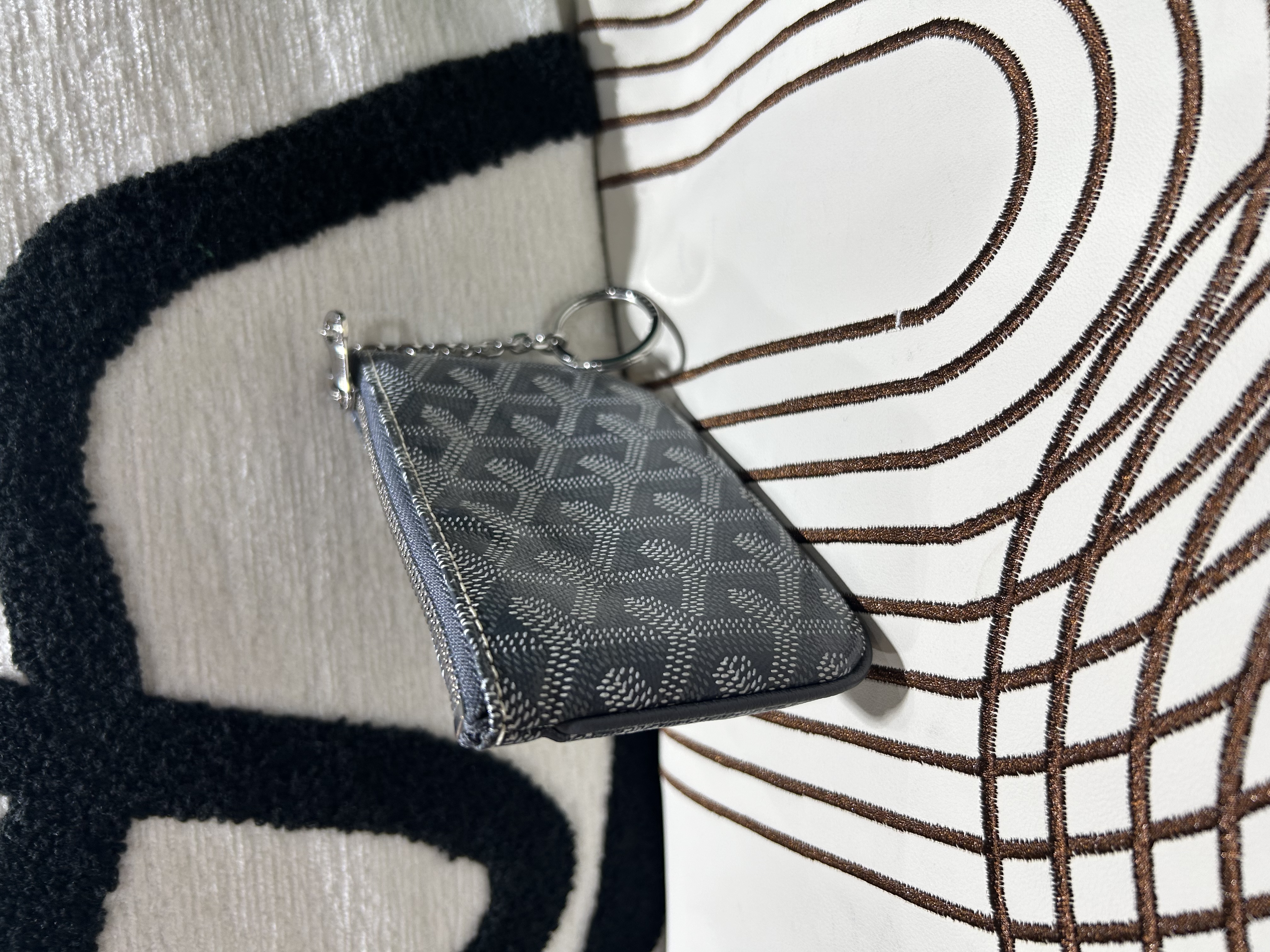 Goyard zip pouch coin purse wallet  100%Authentic ,99%new unused  ✅收據✅盒