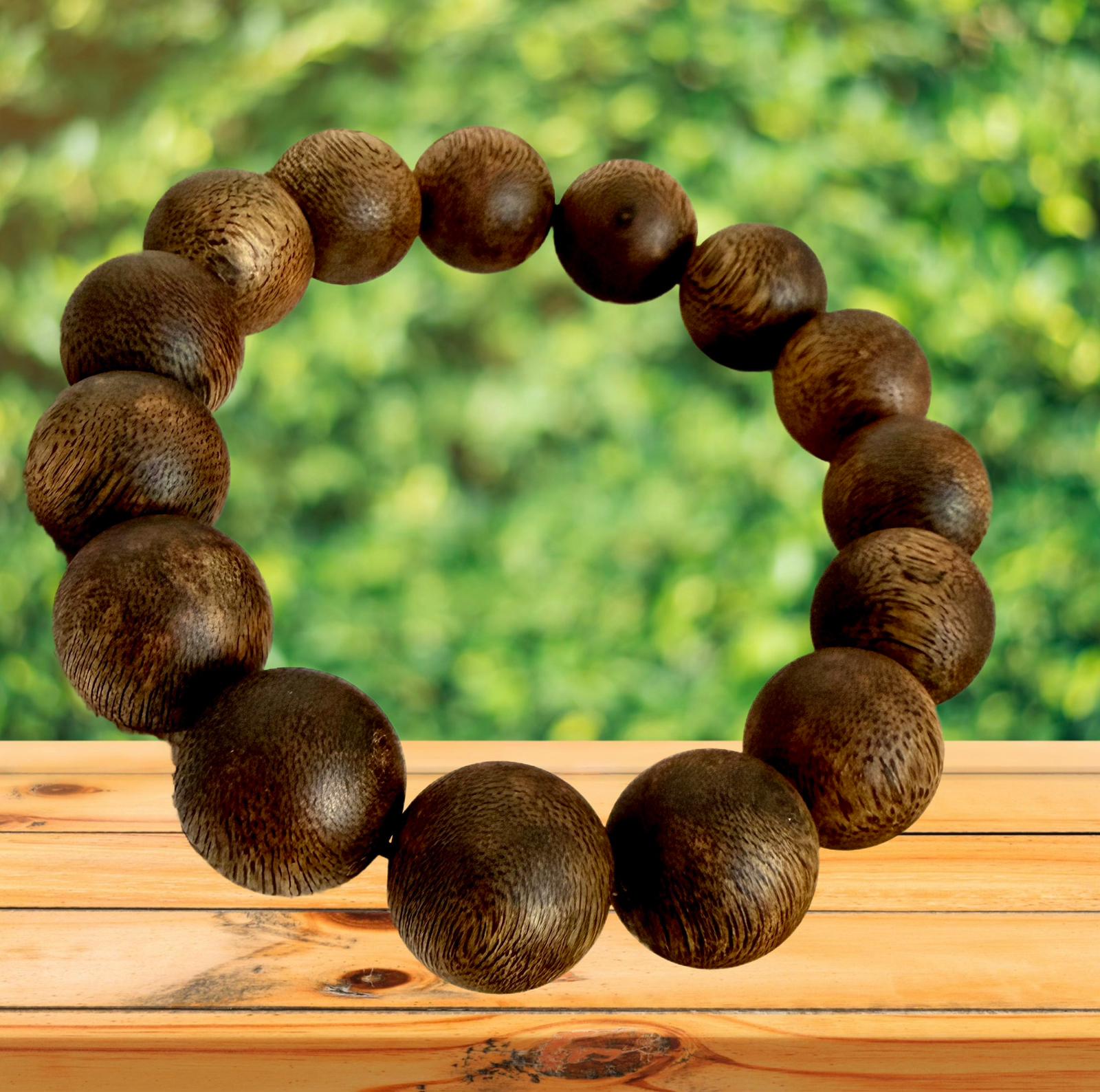 沉香木手串 -15mm單圈22克