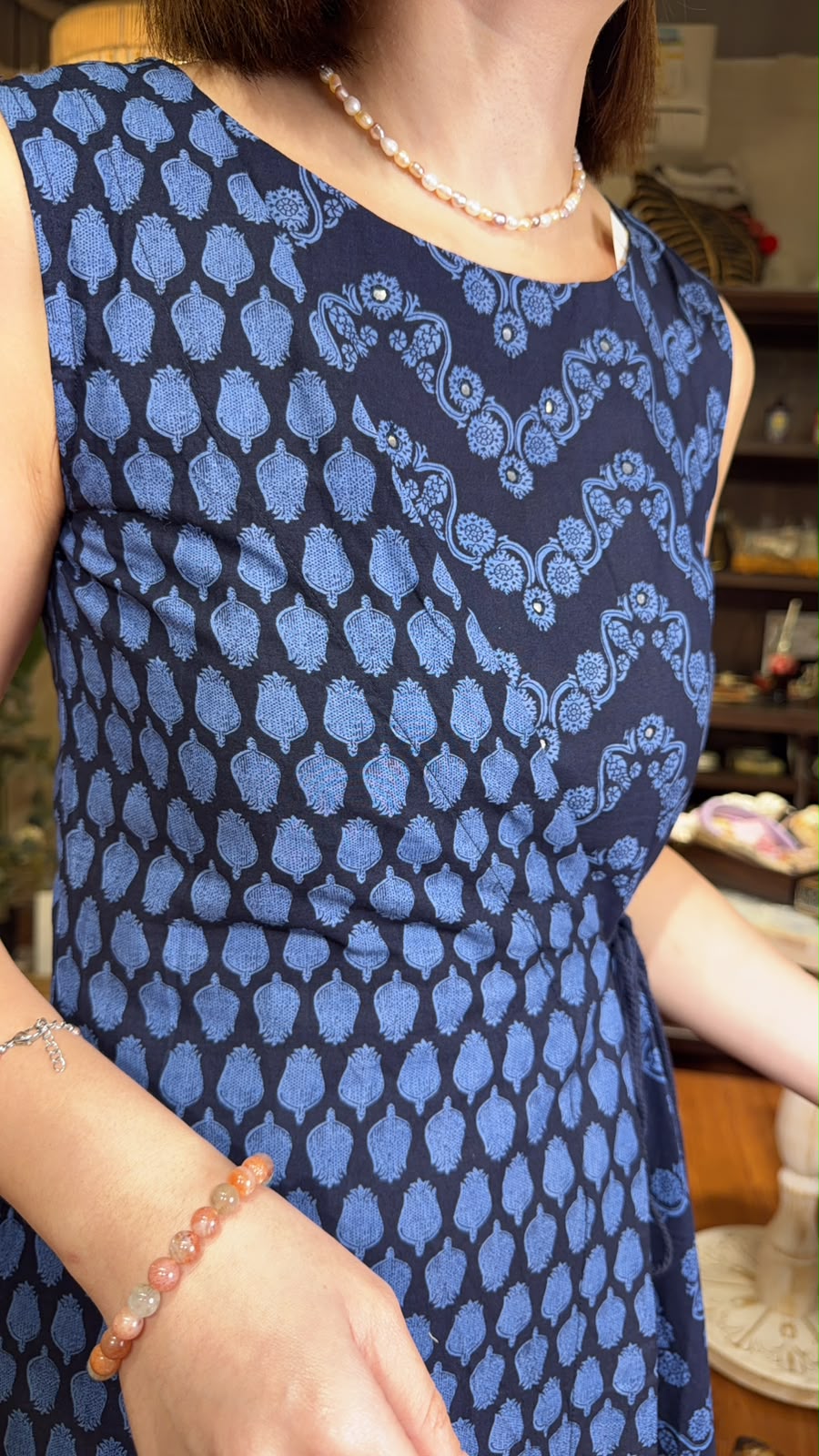 3167 2 Blue Blockprint JP Overlap Op 42"-47"