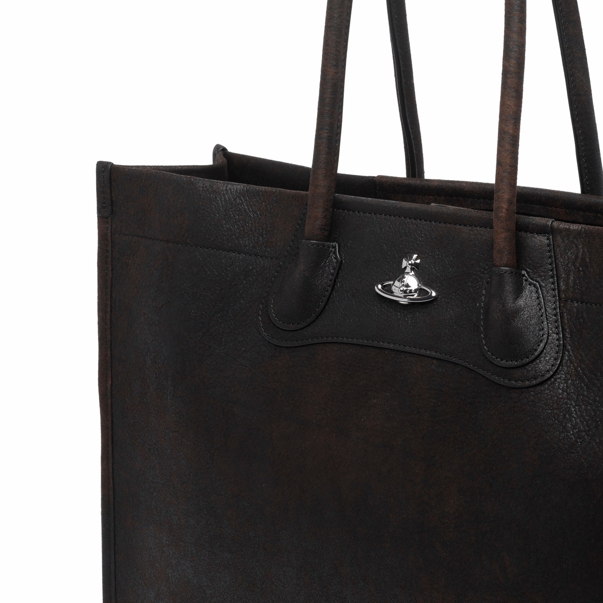 Vivienne Westwood 女士 Troy 皮革手提包均码码45cm*13cm*34cm