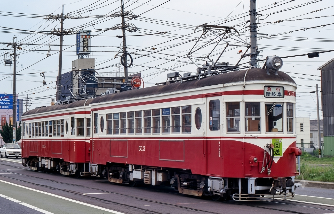 名古屋鉄道 モ510形 Tomix HO 1：80 懷舊情懷出品