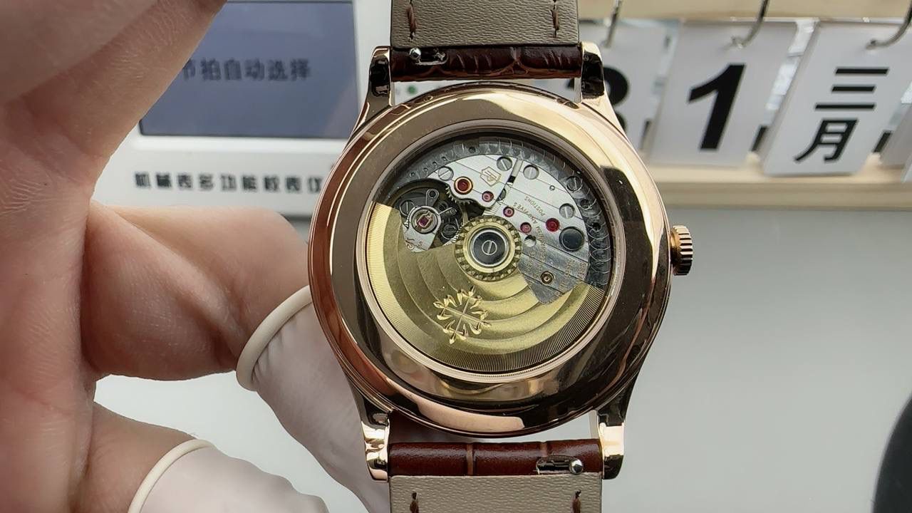 🌐Patek Philippe/百达翡丽 古典6119R手动玫瑰金39mm🌐