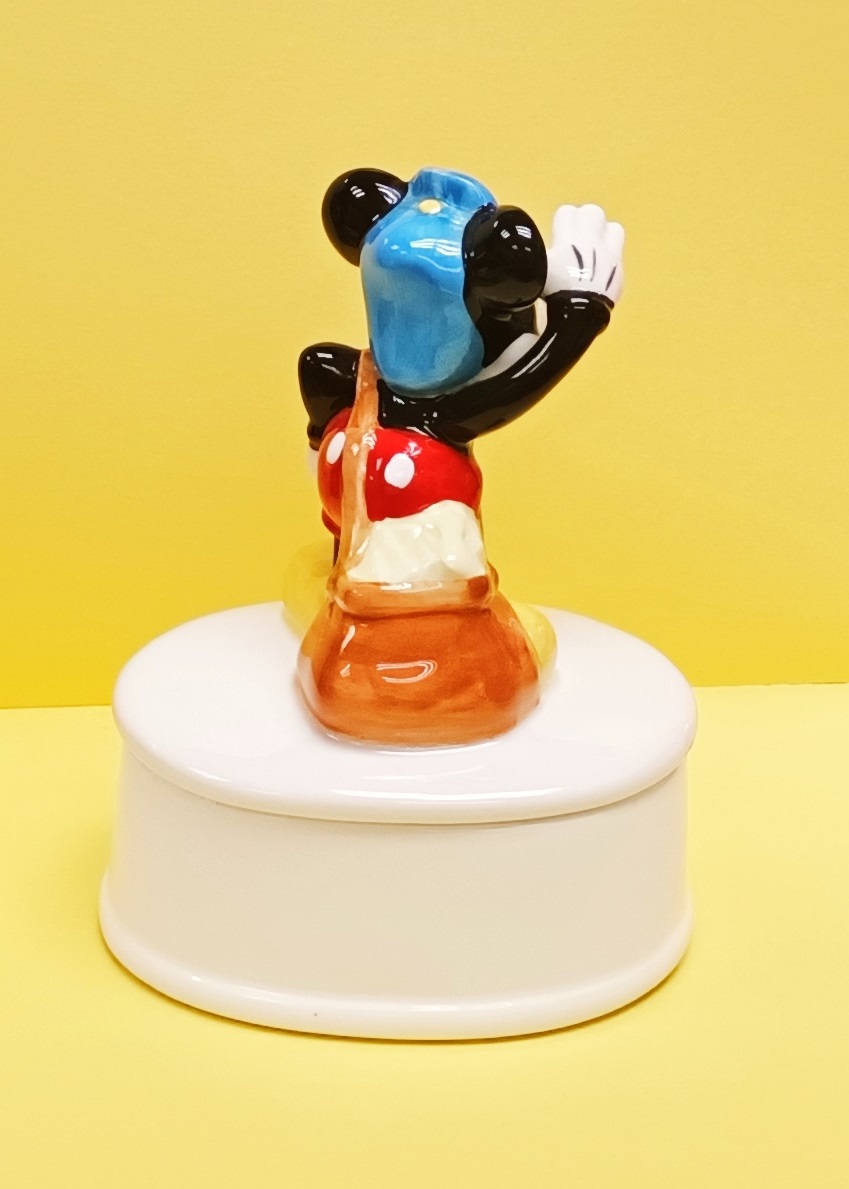 BONE CHINA CONTAINER BOX 骨瓷收納盒  Mickey Mouse   (KD-108)