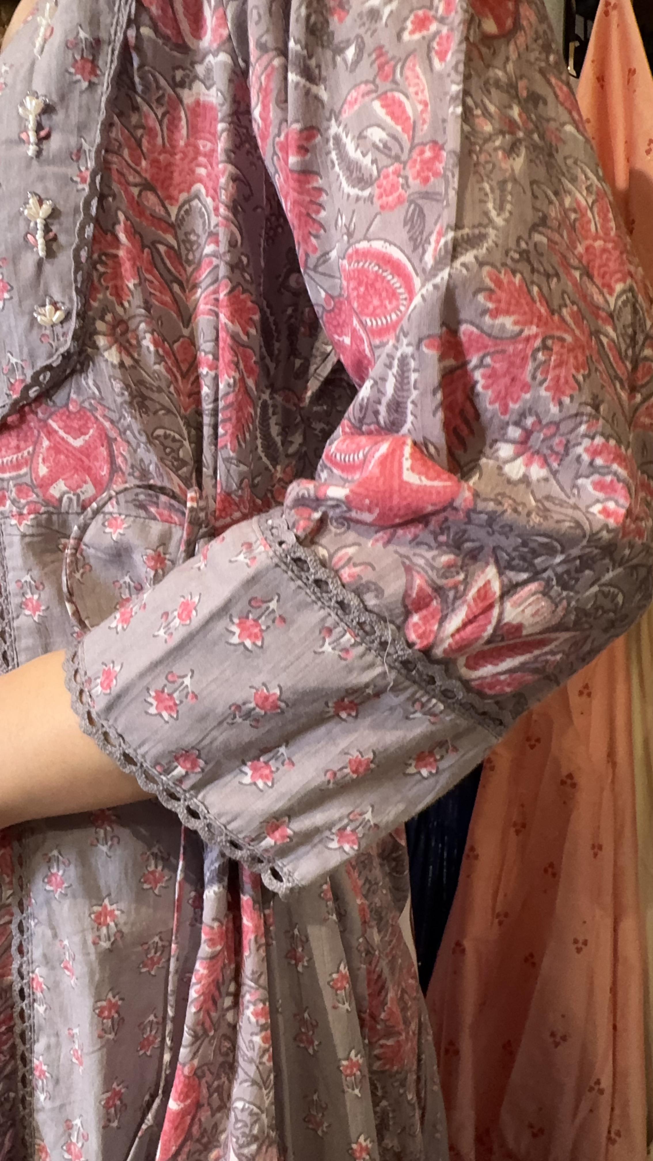 Taro Patchwork Pure Cotton 4 Rope OP #1380