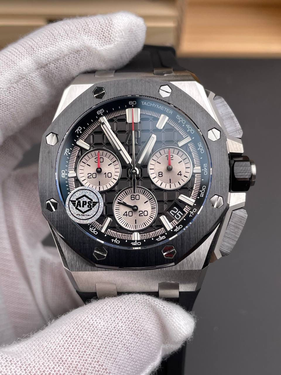 🚀新品爱彼26420 钢黑/42mm/4401机💯