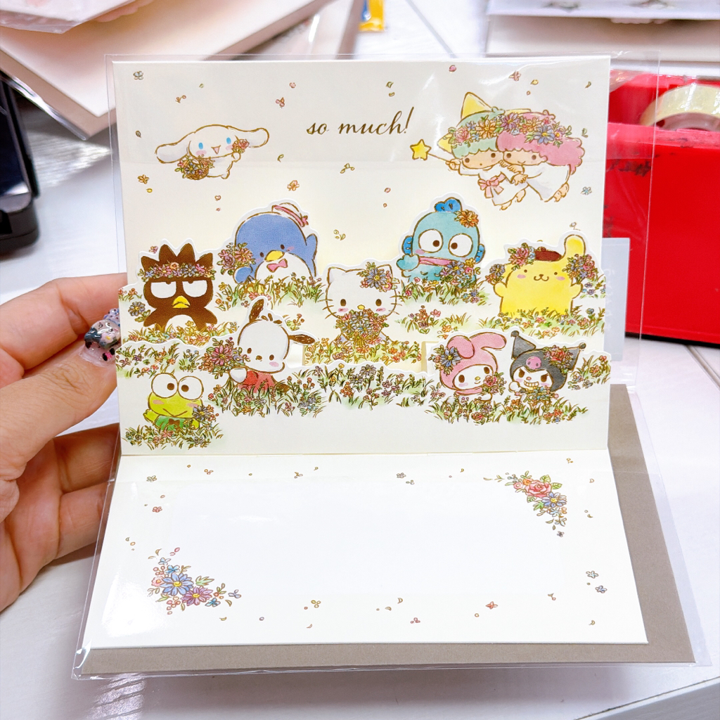 日本直送Hello Kitty賀卡 多目的