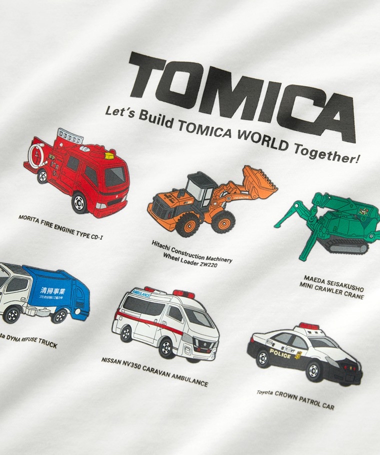 💚預訂 台灣直送💚Tomica兩色車車印花純棉短袖T恤