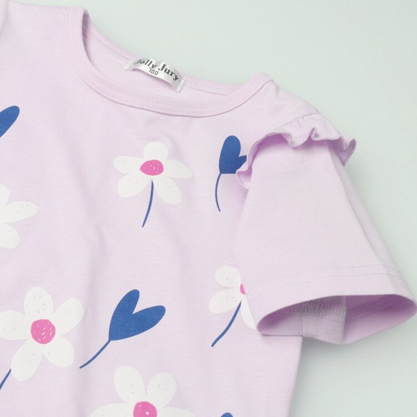 🆕【⭐訂購⭐】🇯🇵日本直送 🌀手繪花卉 荷葉邊肩袖 家居服套裝 (1套3件) ［2款選］🌀 [ELBA-0139] [260318]