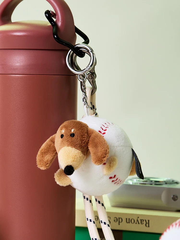 📦訂購 韓國代購 Line Friends JOGUMAN BASEBALL PLUSH KEYRING 棒球公仔鎖匙扣