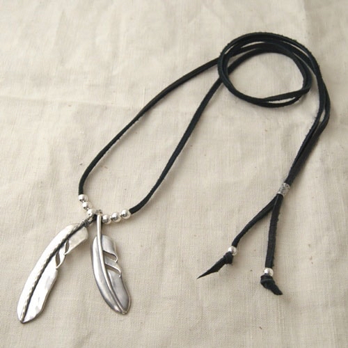 只按訂單生產~Atease FEATHER 2SET NECKLACE pre order/訂購