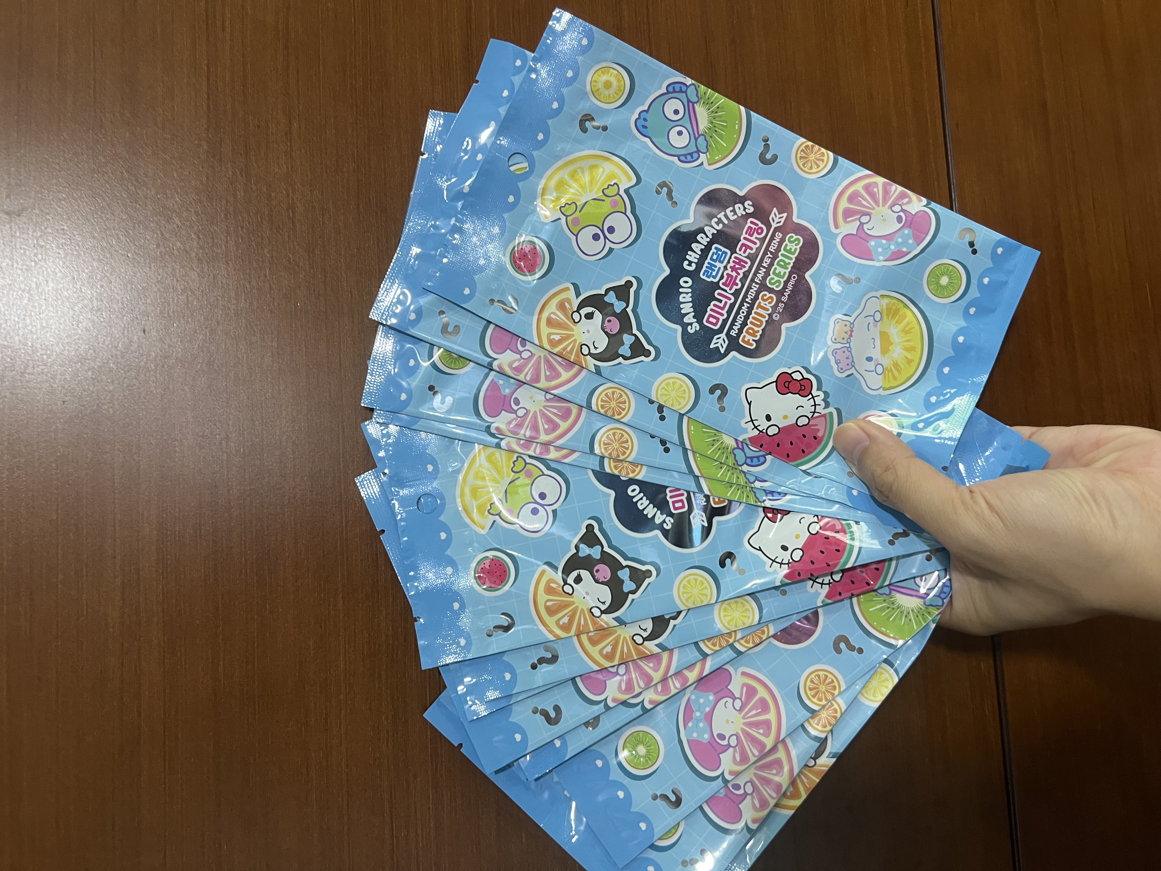 💟現貨💟🇰🇷韓國SANRIO 盲抽 扇系列-隨機款式