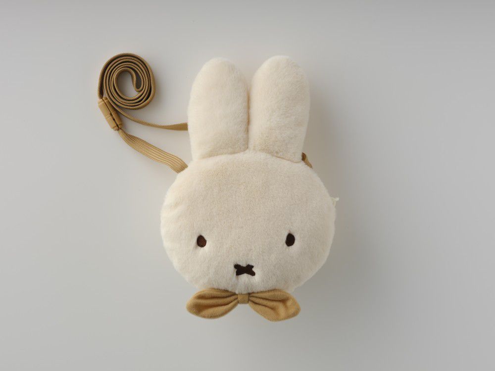 豪斯登堡限定 Miffy 毛絨卡套小物袋 連掛頸繩