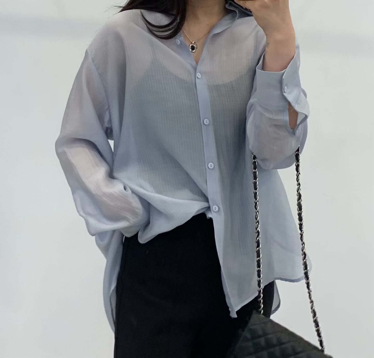 FP09_04 天絲條紋BL (4色)