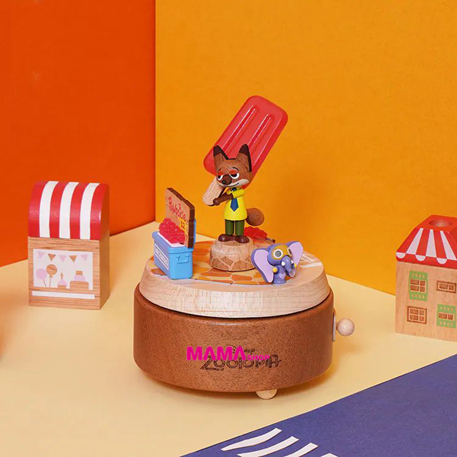台灣直送迪士尼Zootopia 優獸大都會系列音樂盒