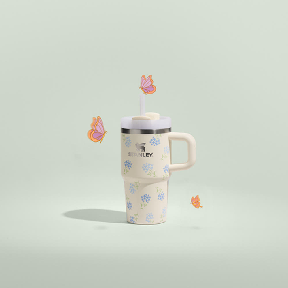 [Stanley] Quencher H2.0 Flowstate Tumbler 591ml - Antique Florets